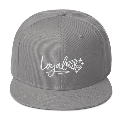 New Loyal Gray/White Snapback Hat