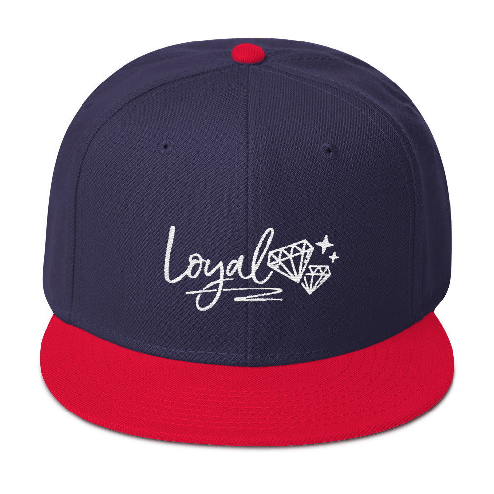 New Loyal Navy Blue/Red/White Snapback Hat