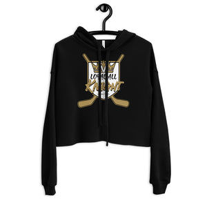 New! Loyal All Knight Hockey Queen Crop Hoodie