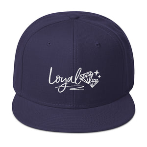 New Loyal Navy Blue/White Snapback Hat