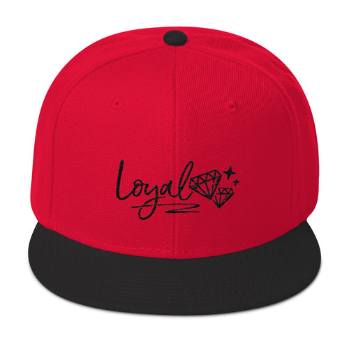 New Loyal Red/Black Snapback Hat