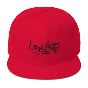 New Loyal All Red/Black Snapback Hat