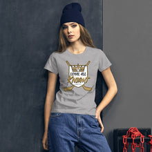 Loyal All Knight Hockey Queen Edition Women's Short Sleeve T-Shirt