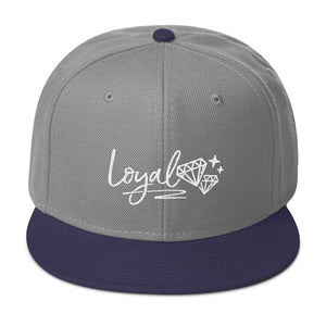 New Loyal Navy Blue/Gray Snapback Hat