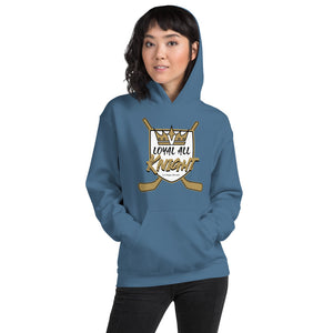 New! Loyal All Knight Hockey Queen Edition Hoodie