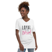 Loyal & Blessed V-Neck T-Shirt