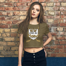 Loyal All Knight Hockey Queen Crop Top ( New!)
