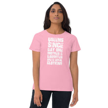 New! Queens Since Day One Mother & Daughter T-shirt