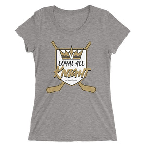 Loyal All Knight Hockey Queen Snug Fit T-Shirt